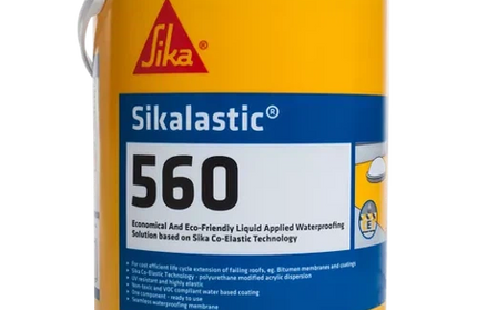 Bitumen & Torchon Overcoat Sikalastic®-560-Grey-5ℓ