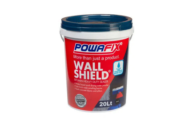 Bitumen Wall Shield Powafix-20ℓ-Black