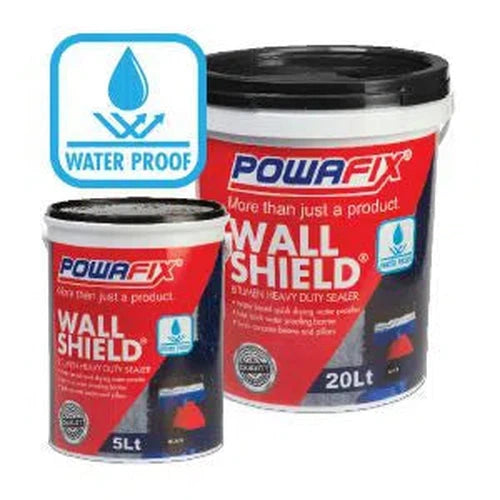 Bitumen Wall Shield Powafix-20ℓ-Black-