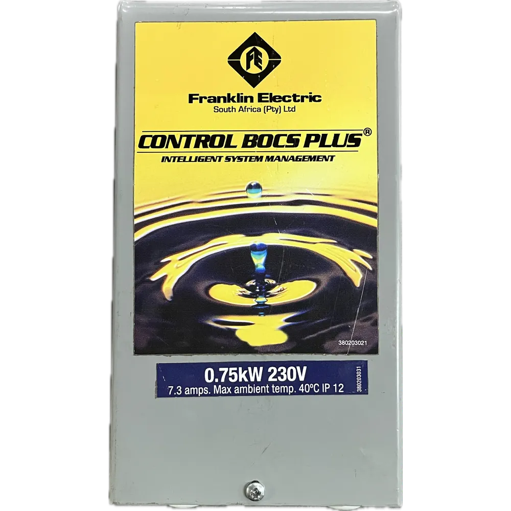 Borehole Control Bocs Plus 230𝑉 Franklin-0.75𝑘𝑊(103µF)-