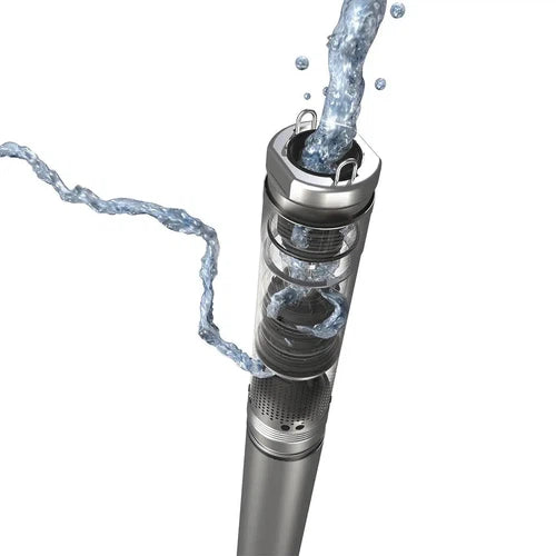 Borehole Motor 3" 230𝑉 Soft Start + Wet End SQ Grundfos