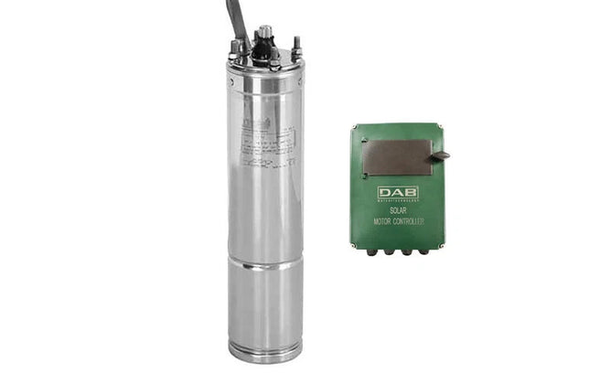 Borehole Motor 4" DC/AC DAB-2.2𝑘𝑊/𝐻max150𝑚-Motor and Control Box