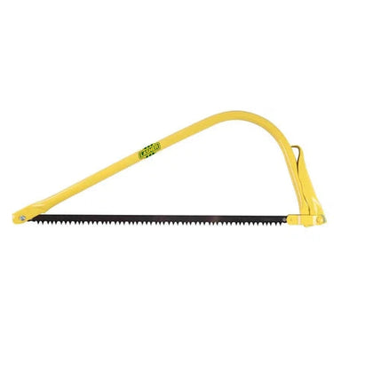 Bow Saw Complete Heavy Duty Yellow Lasherⓓ-750𝑚𝑚-