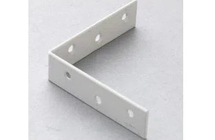 Bracket Corner GALV White-25mm