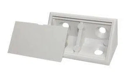 Bracket Corner Support Plastic-4 Hole (ƒ19 x 𝑤44mm)-𝑝/10