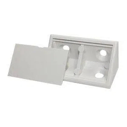 Bracket Corner Support Plastic-4 Hole (ƒ19 x 𝑤44mm)-𝑝/10