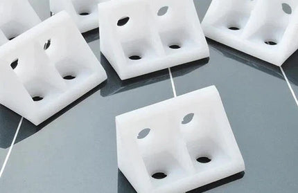 Bracket Corner Support Plastic-2 Hole (ƒ15 x 𝑤23mm)-𝑝/10-