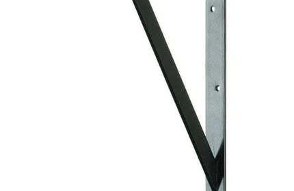 Bracket Shelf HD with Stay-250x300𝑚𝑚-pair-Matt Black