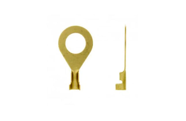 Brass Insulated Terminal Ring M5 »-Default Title