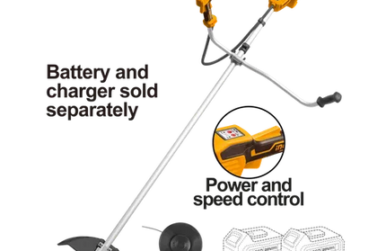 Brushcutter Cordless 2x𝑃20ˢ iNGCO-Tool Only-