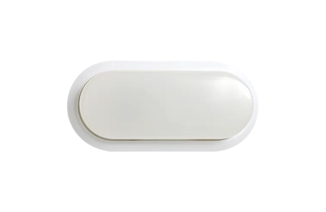 Bulkhead Basic Oval Intergrated LED-⌀208𝑚𝑚/10𝑊-White-Daylight