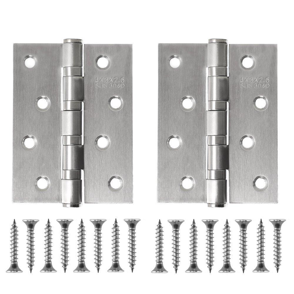 Butt Hinge Bearing Stainless Steel-Hinges-Archies Hardware-100mm-diyshop.co.za