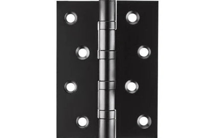 Butt Hinge Bearing Stainless Steel-Matt Black-100mm-Pair