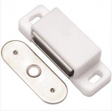Cabinet Catch Magnetic-Cabinet Accessories-Archies Hardware-White-diyshop.co.za