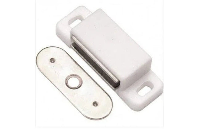 Cabinet Catch Magnetic-White