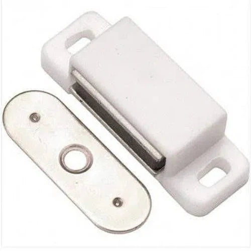 Cabinet Catch Magnetic-White-