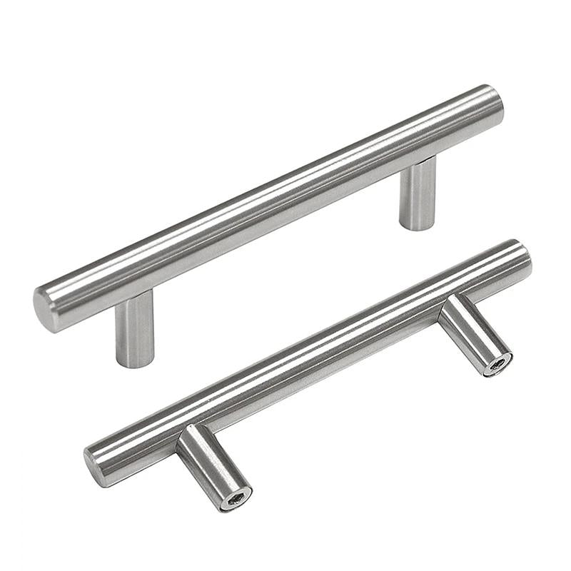 Cabinet Handle Barrel Hollow-Handles-Archies Hardware-160/200mm-Stainless Steel-diyshop.co.za