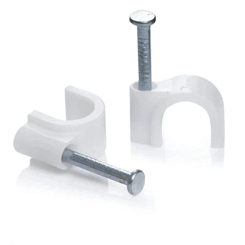 Cable Clips Round-5mm-𝑝/100-