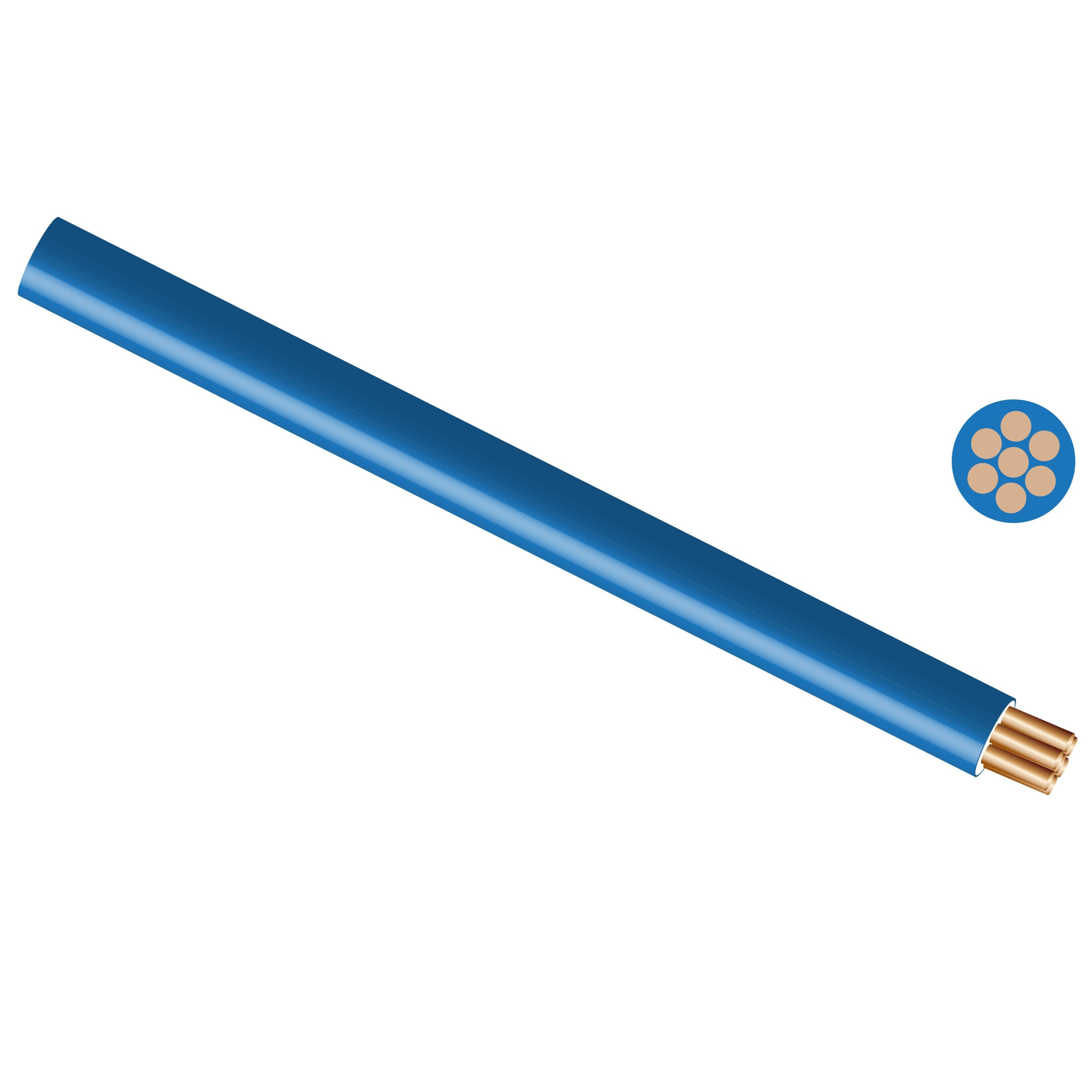 Cable GP House Wire 𝑝/𝑚eter »-Electrical-Private Label Electrical-1.5𝑚𝑚²-Blue-diyshop.co.za