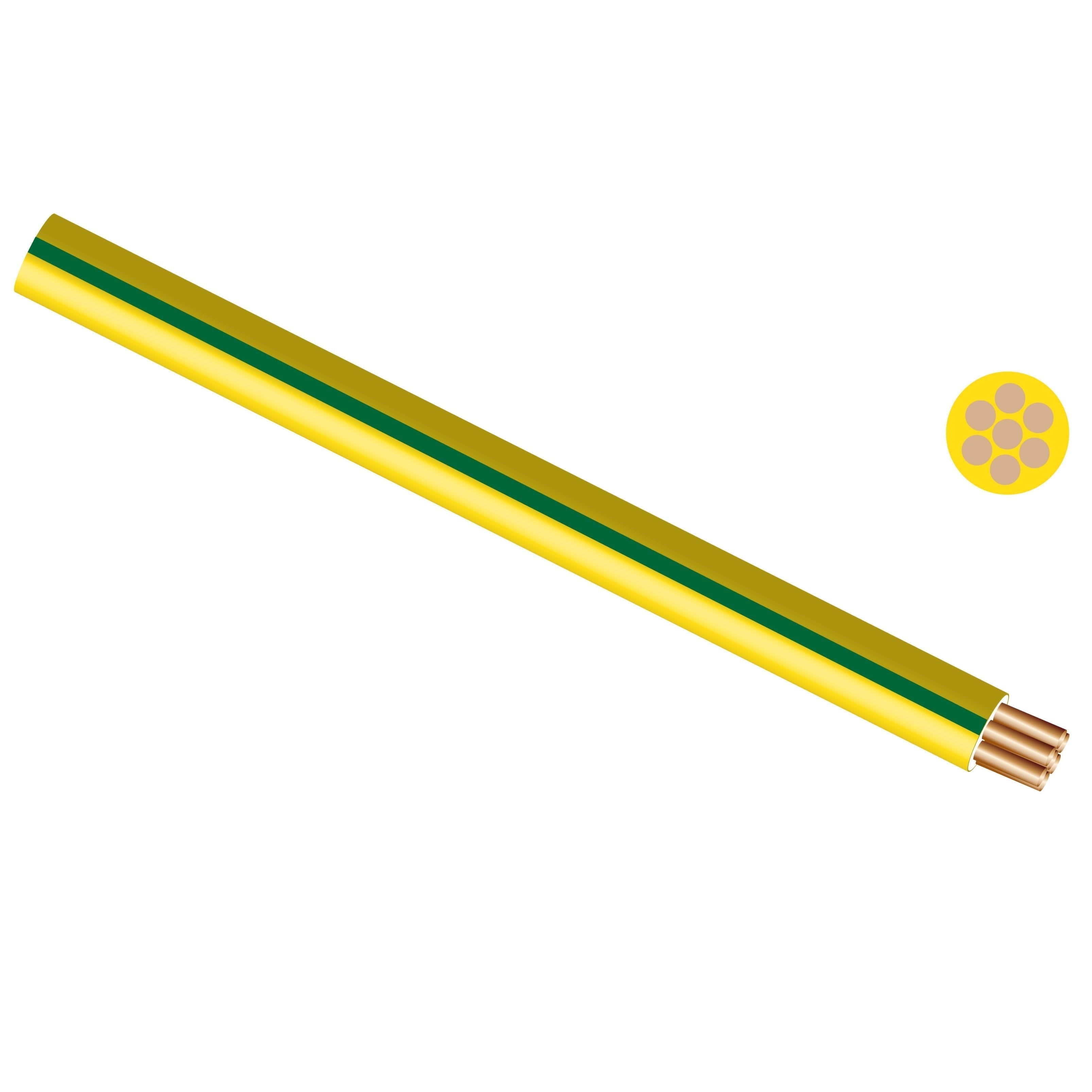 Cable GP House Wire 𝑝/𝑚eter »-Electrical-Private Label Electrical-1.5𝑚𝑚²-Green-diyshop.co.za
