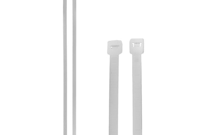 Cable Tie Nylon Premium Eureka-𝐿400 x 𝑤7.6mm-White-𝑝/25