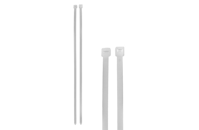 Cable Tie Nylon Premium Eureka-𝐿400 x 𝑤7.6mm-White-𝑝/25