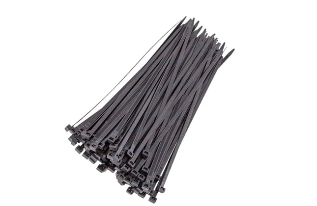 Cable Tie Nylon Premium SapiSelco-𝐿104 x 𝑤2.5mm-Black-𝑝/100