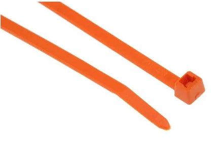 Cable Tie Nylon Premium SapiSelco-𝐿200 x 𝑤4.5mm-Orange-𝑝/100