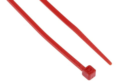 Cable Tie Nylon Premium SapiSelco-𝐿200 x 𝑤4.5mm-Red-𝑝/100