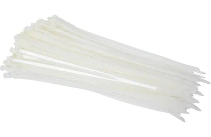 Cable Tie Nylon Premium SapiSelco-𝐿200 x 𝑤4.5mm-White-𝑝/100