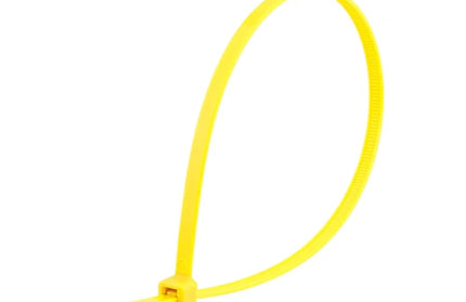 Cable Tie Nylon Premium SapiSelco-𝐿200 x 𝑤4.5mm-Yellow-𝑝/100