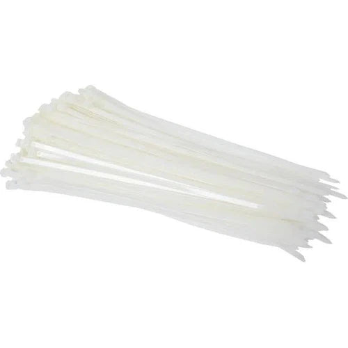 Cable Tie Nylon Premium SapiSelco-𝐿200 x 𝑤4.5mm-White-𝑝/100