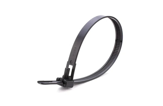 Cable Tie Nylon Re-Sealable-𝐿200 x 𝑤4.5𝑚𝑚(15Pack)-Black
