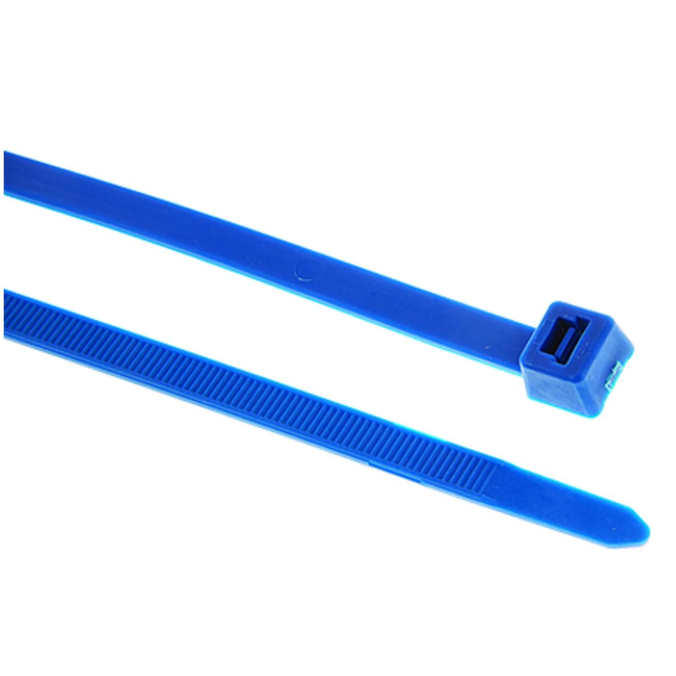 Cable Tie Premium Selfit SapiSelco-Wire & Cable Ties-SapiSelco-Blue-ℓ200 x 𝑤4.5mm-𝑝/100-diyshop.co.za