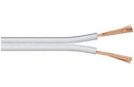 Cable Twin Flex 𝑝/𝑚eter »-0.5mm²-White