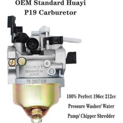 Carburetor G P19A for Small Engines & Generators huayi-