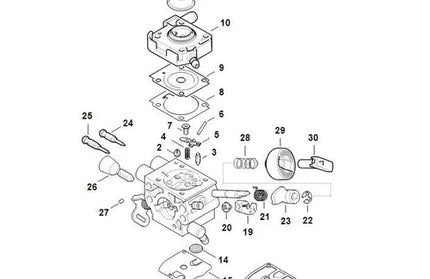 Carburettor 4147/34 STIHL-Default Title