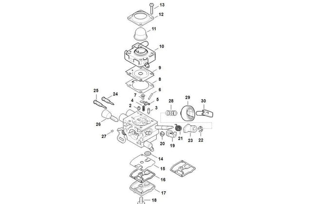 Carburettor 4147/34 STIHL-Default Title