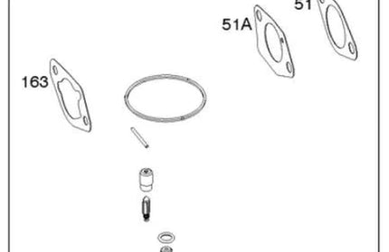 Carburettor Repair Kit Elite8500 B&S-Default Title