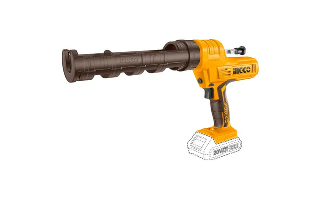 Caulking Silicone Gun Cordless 𝑃20ˢ iNGCO-Tool Only