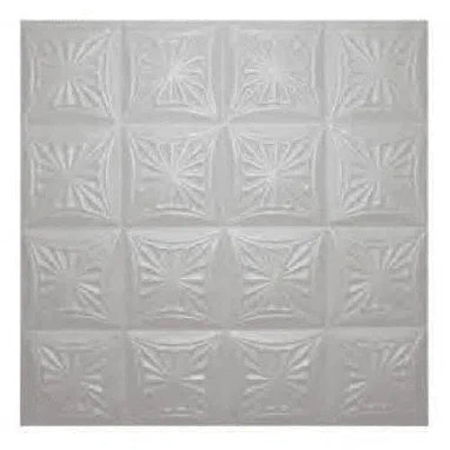 Ceiling Tile PS-Ceiling-Africano-White Ornament-diyshop.co.za