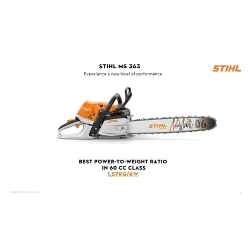 Chainsaw 2T 3.5𝑘𝑊 MS363 STIHL-+37𝑐𝑚3️⃣56𝐷𝐿 BAR&CHN-
