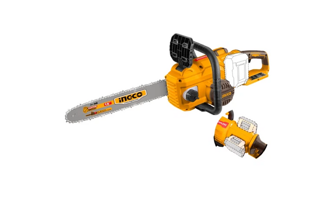 Chainsaw Cordless 2x𝑃20ˢ iNGCO-40𝑐𝑚/🟡61PMM3-56𝐷𝐿-Tool Only