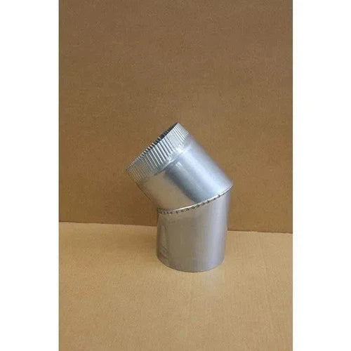 Chimney Flue Bend 45° GALV 𝑇0.8𝑚𝑚 »-⌀150x280x280𝑚𝑚-