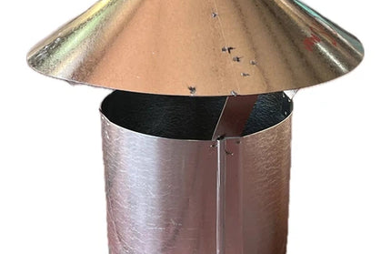 Chimney Flue GALV Cowl 𝑇0.8𝑚𝑚 »-⌀150x300𝑚𝑚