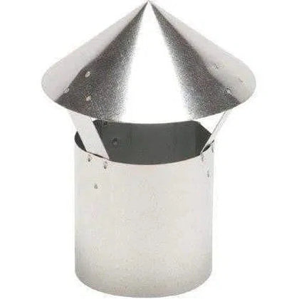 Chimney Flue GALV Cowl 𝑇0.4𝑚𝑚 »-⌀100x200𝑚𝑚-