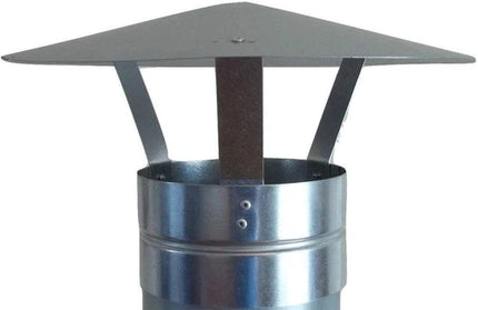 Chimney Flue GALV Cowl 𝑇0.8𝑚𝑚 »-⌀150x300𝑚𝑚-