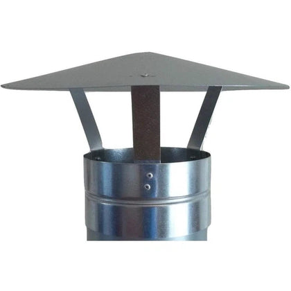 Chimney Flue GALV Cowl 𝑇0.8𝑚𝑚 »-⌀150x300𝑚𝑚-