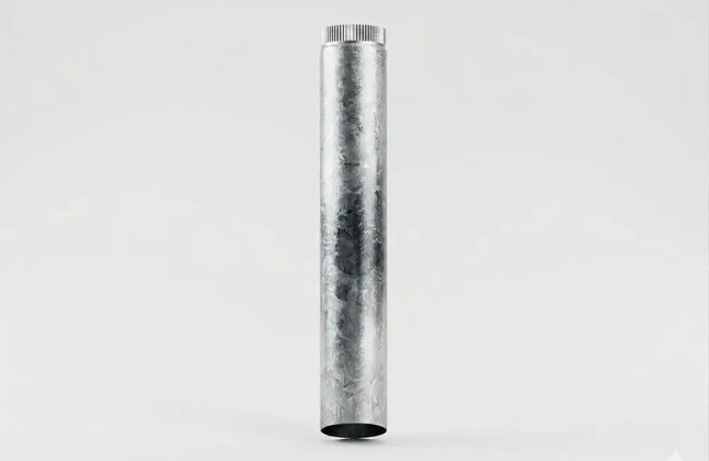 Chimney Flue Pipe GALV 𝑇0.8𝑚𝑚 »-⌀150𝑚𝑚 x 𝐿1225𝑚𝑚-