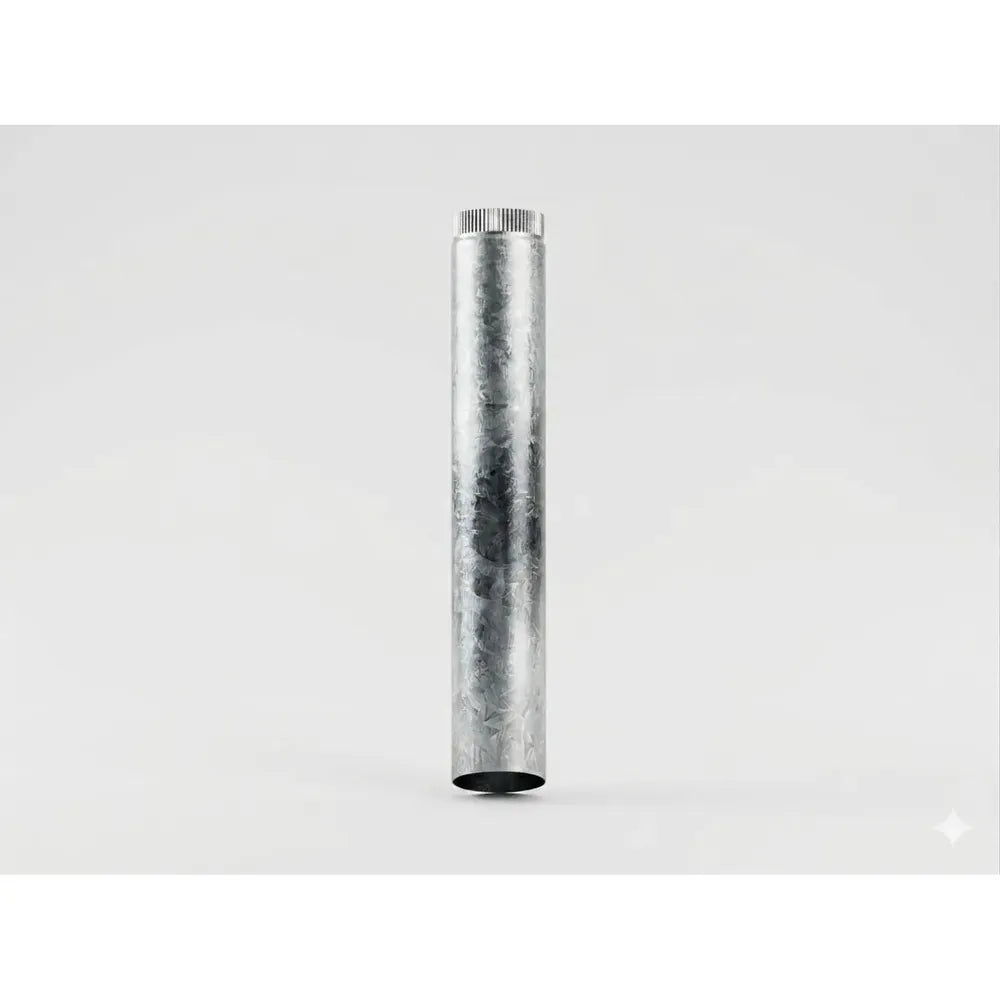 Chimney Flue Pipe GALV 𝑇0.8𝑚𝑚 »-⌀150𝑚𝑚 x 𝐿1225𝑚𝑚-